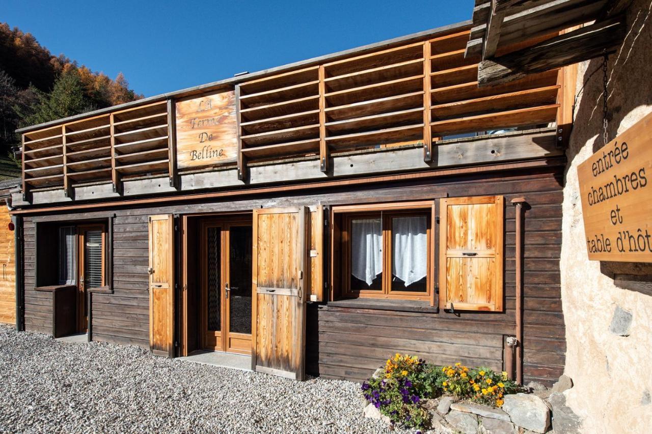 Gites & Spa De La Ferme De Belline Briançon 외부 사진